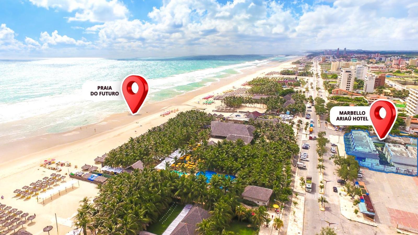 Marbello Ariau Hotel Форталеза Экстерьер фото